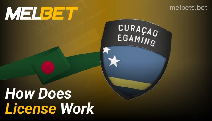 Online bookmaker Melbet license