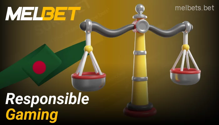 Responsible gambling on Melbet Bangladesh